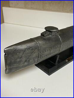 Confederate CSS HL Hunley 1864 Civil War Ironclad Replica Resin Model Submarine