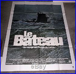 DAS BOOT/THE BOAT original WW2 SUBMARINE large movie poster JURGEN PROCHNOW