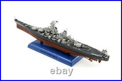 DD WWII USS New Jersey BB-62 battleship 1/1000 Scale DIECAST Ship Model Toys