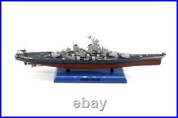 DD WWII USS New Jersey BB-62 battleship 1/1000 Scale DIECAST Ship Model Toys