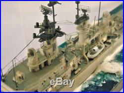 DLG-23 USS Halsey / 1-350 Pro-biult diorama / FREE SHIPPING