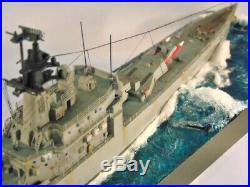 DLG-23 USS Halsey / 1-350 Pro-biult diorama / FREE SHIPPING