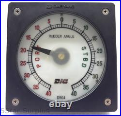 Daeyang Dr04 Electric Rudder Angle Indicator Vintage Ts5n2e11