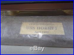 Danburry Mint, USS Hornet Air Craft Carrier 1/500 scale, New in Box