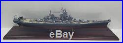 Danbury Mint BB-63 Battle Ship USS Missouri Model Ship Display -24x5.5x6.5