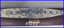 Danbury Mint BB-63 Battle Ship USS Missouri Model Ship Display -24x5.5x6.5