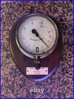 Dewrance London Brass Pressure Gauge, From HMS NEVASA British India
