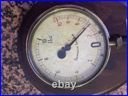 Dewrance London Brass Pressure Gauge, From HMS NEVASA British India