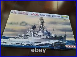 Dragon 1/700 U. S. S. Charles F. Adams missile destroyer Premium Edition Model A11