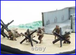 Dragon Higgins LCM(3) Landing Craft US Army withRangers Diorama 1/72 Ship Model