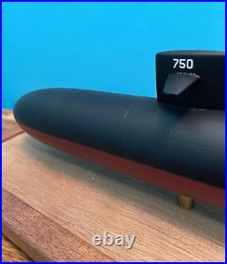 Dragon Model 1988 Submarine 22 Wood Carved Replica USS Newport News SSN-750