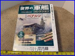 Eaglemoss 56 Gunkan 1939 French Carrier Bearn 1/1100 diecast model ship. New