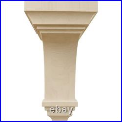 Ekena Millwork CORW06X06X12JERW Large Jefferson Wood Corbels, 6W x 6 3/4D x