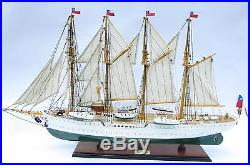 Esmeralda Chilean Training Tall Ship Wooden Model 38 Built Wooden Model NEW