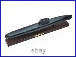 Espadon S637 French France Submarine model sculpture Navy RARE