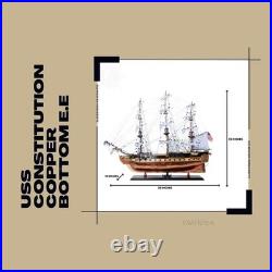 Exclusive USS Constitution Model Ship-Handcrafted