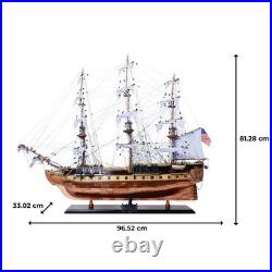 Exclusive USS Constitution Model Ship-Handcrafted