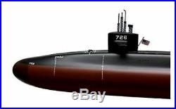 Executive Series SCMCS025 Ohio Class Submarine 1350 Scale Mahogany Display M