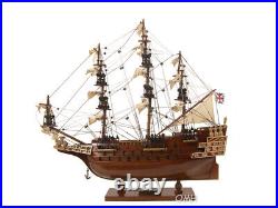 Exquisite 20-inch Museum-Quality H. M. S. Sovereign Of The Seas Ship Model