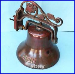 Extremaly RARe US NAVY Bronze BELL