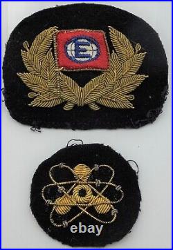 F50, The N. S. Savannah-NSS, visors cap & insignia, 1st Atomic MS in the world