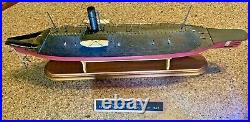 FLAGSHIP MODELS 1/192 Scale CSS Virginia Civil War Ironclad (18 inches long)