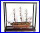 FULLY-ASSEMBLED-Nautical-USS-Constitution-With-Table-TOP-Display-Case-Home-decor-01-dizi
