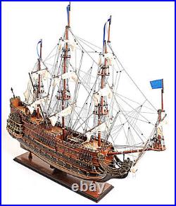 FULLY ASSEMBLED Soleil Royal Ship Model Museum-Quality