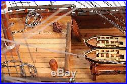 Famous Soleil Royal 1668 Historic Wooden Ship Model Hand Built From Scratch New