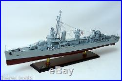 Fletcher Destroyer DD 445 36 Handmade Wooden Warship Model