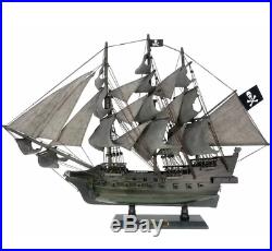 Flying Dutchman PIRATE SHIP MODEL 26 Nautical Decor Display Wooden Collectible