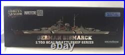 Forces of Valor Germany Bismarck battleship Series 1/700 diecast model ship