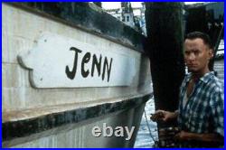 Forrest Gump Fully Assembled Jenny Shrimp Boat Model, 16 Long, Handcrafted