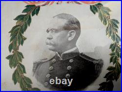 Framed Photo and Signature Charles D. Sigsbee, Captain of USS Maine 1898