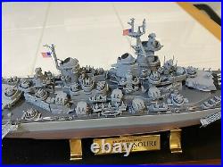Franklin Mint Battleship U. S. S. Missouri