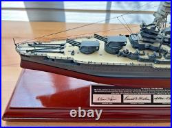 Franklin Mint USS Arizona 1/350 Scale 1094/1177 Signature Series Signed X4 Auto