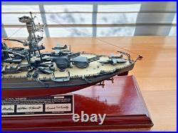 Franklin Mint USS Arizona 1/350 Scale 1094/1177 Signature Series Signed X4 Auto