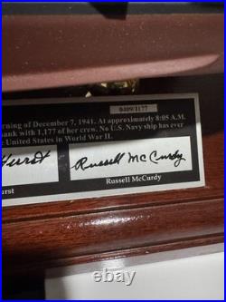 Franklin Mint USS Arizona BB-39 Signature Edition 1350 Model COA Ltd 0409/1177