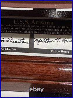 Franklin Mint USS Arizona BB-39 Signature Edition 1350 Model COA Ltd 0409/1177