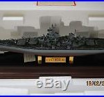Franklin Mint, USS Missouri BB-63 Battleship Model with Hardwood and Glass Cover