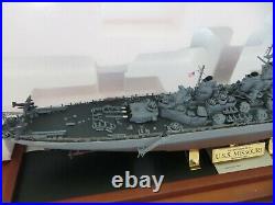 Franklin Mint Us Battleship Missouri Bb-63 B11xlo6 B11xl06 Nib