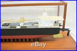 GENERAL DYNAMICS 23 Maritime Prepositioning Replica Ship Model Case QUINCY MA
