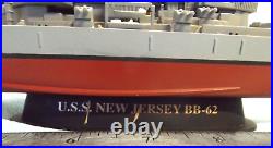 Gearbox Collectibles Model Ship 15 U. S. S. NEW JERSEY BB-62