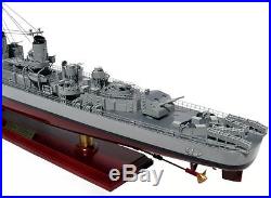Gearing-Class Destroyer 32 Handcrafted Wooden Warship Model NEW