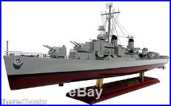 Gearing-Class Destroyer 32 Handmade Wooden Warship Model NEW