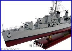 Gearing-Class Destroyer 32 Handmade Wooden Warship Model NEW