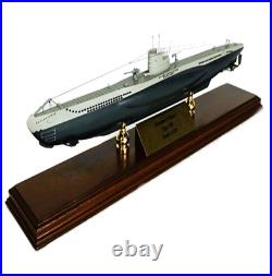 German Navy U-Boat Submarine Wolfpak Raider Desk Display Sub 1/125 WW2 ES Model