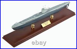 German Navy U-Boat Submarine Wolfpak Raider Desk Display Sub 1/125 WW2 ES Model