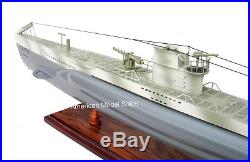 German U-Boat Submarine Model 39 Handcrafted Wooden Model NEW