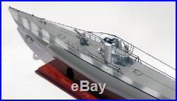 German U-Boat Submarine Model 40 Handcrafted Wooden Model